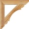 Ekena Millwork Olympic Slat Rough Sawn Bracket, Western Red Cedar, 4"W x 26"D x 26"H BKT04X26X26OLY06RWR - alternate 3